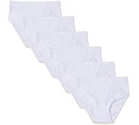 Pierre Cardin 4402, Pack x 6 Braguitas Para Mujer, Blanco, L