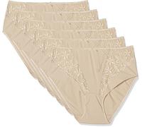 Pierre Cardin 4402, Pack x 6 Braguitas Para Mujer, Piel, L