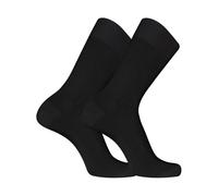 Pierre Cardin 6 Pares de Calcetines de Algodón Hilo de Escocia, 100% Algodón, Negro, Tallas 42/44 y 45/47 (FR/ES, Números, 45, 47, Regular, Regular, Negro)