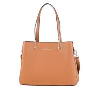 PIERRE CARDIN Bolso de Mujer, Shopper, de Piel Sintética, Grande, Multifunción, con Cierre de Cremallera, para Mujeres, Talla M, Color Cuero