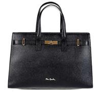 Pierre Cardin Bolso mujer, de cuero auténtico, grande, Shopper, fabricado en Italia, de hombro, versátil, elegante, bolso para mujer, Shopper, de hombro, multifuncional, bolsos para mujer, Shopper