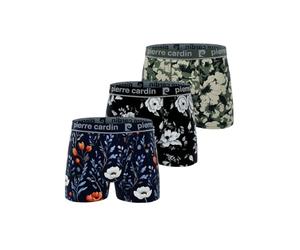 Pierre Cardin Boxer Hombre Algodón, Calzoncillos Hombre Natural e Hipoalergénico (Juego de 3), Talla XL, Flujo, XL