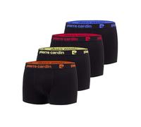 Pierre Cardin Boxer PC/1/BC/PK4 Ropa Interior de Hombres, Noir/Orange/Jaune/Rouge/Bleu, L (Pack de 4)