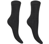Pierre Cardin, Calcetines térmicos, puño extra ancho para mujer, (T 35-41) Negro