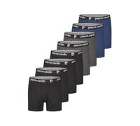 Pierre Cardin Calzoncillos tipo bóxer para hombre, paquete de 8 unidades, de algodón, básicos, ropa interior, retro, elásticos, color negro, azul marino, gris, verde, azul, rojo, M, L, XL, XXL, 3XL