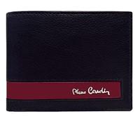 PIERRE CARDIN,Cartera de Hombre, Slim, Slim, Hombre, pequeña Delgada RFID, Regalo, Billetera con Monedero, Delgada, Porta Billetes, Billetera de niño