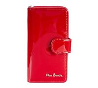 PIERRE CARDIN Cartera de mujer, bonita, grande, espaciosa, de piel auténtica, regalo, cartera con monedero, billetera, cartera para niña, piel