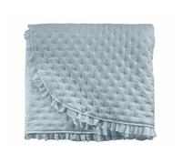 Pierre Cardin® Colcha cama 105 cm, 2 Pieza, 100 % poliéster, Gramaje 300 g/m², Tamaño funda de cojín 50 x 70 cm, Medidas Aproximado de la colcha 200 x 270 cm. Modelo Aroa, Color Azul