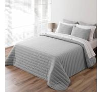 Pierre Cardin® Colcha Cama 150 cm, 100% poliéster, Gramaje 300 g/m², Medidas Aproximado de la Colcha 250 x 270 cm. Color Lino