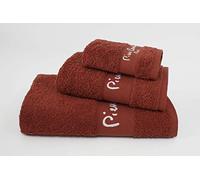Pierre Cardin - Juego de 3 Toallas PC Logo - Tocador, Lavabo y Ducha - Caldera