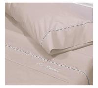 Pierre Cardin® Juego de Sabana 4 Piezas, sabanas 180 x 200 cm, 100% Algodon, Gramaje 130g/m², 180 Hilos, Sabana encimera 260 x 270 cm, 2 Fundas de Almohada 45 x 100 cm, ARCADIA Rosa
