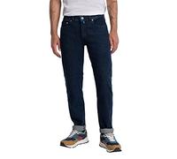 Pierre Cardin Lyon Cónico Jeans, Azul Stonewash, 36W/34L para Hombre