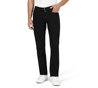 Pierre Cardin Lyon Tapered Jeans, Black Black Raw, 42W x 32L para Hombre