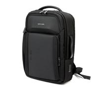 Pierre Cardin Mochila Hombre de Tela - Elegante y Funcional, Negro 1.
