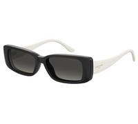 Pierre Cardin Mujer P.C. 8534/CS 80S/LB Gafas de sol Acetato Negro Verde Cuadrada Polarizado Sombreado