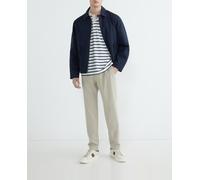 Pierre Cardin Pantalón chino estructura de hombre. Beige 30