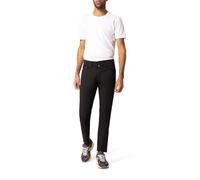 Pierre Cardin Pantalones ajustados Lyon para hombre, Negro 4200 9000, 36W / 30L