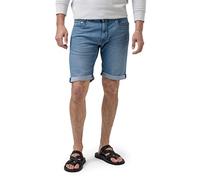 Pierre Cardin Pantalones cortos Lyon para hombre, Light Blue Fashion Vintage, 38W