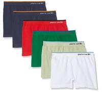 Pierre Cardin PC388, Pack x 6 Bóxers Sin Costuras Para Niño, Multicolor, 8/10