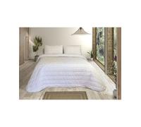 Pierre Cardin® Colcha cama 180 cm, 3 Pieza, 100 % poliéster, Gramaje 300 g/m², Tamaño funda de cojín 50 x 70 cm, Medidas Aproximado de la colcha 270 x 270 cm. Modelo Olimpia, Color Blanco