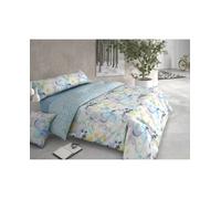 Pierre Cardin Funda nórdica HOJARASCA - Cama de 90 cm - Color Azul C2