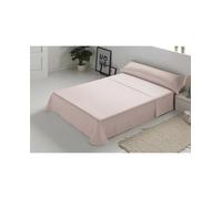 Pierre Cardin® Juego de Sabanas 4 Piezas, 200 x 200 cm, 100 % algodón, Gramaje 130g/m², 180 Hilos, Fundas Almohada 45 x 100 cm, Sábana encimera 280 x 280 cm, Alta calidad, ARCADIA Rosa