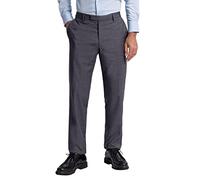 Pierre Cardin Ryan Pantalones de Traje, Meteorita, 36 para Hombre