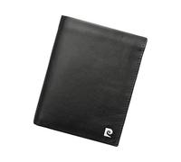 Pierre Cardin Sahara TILAK03 331A Cartera de Hombre de Piel Genuina con 16 Ranuras para Tarjetas Monedero Compartimento para Billetes 10,5 x 12,7 x 2,8 cm Negro Vertical