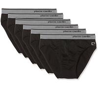 Pierre Cardin Sportman, Pack x 6 Slip Básico Para Hombre, Negro XL