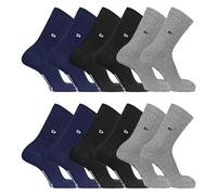 pierre cardin underwear Calcetines Hombre 40-46, Pack de 6, Gris