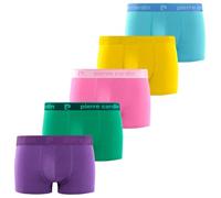 pierre cardin underwear Pca/1/Bcx5/Col95 Ropa Interior de Hombres, Morado/Rosa/Azul/Verde/Amarillo, L (Pack de 5)