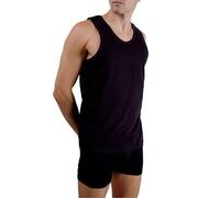 pierre cardin underwear Pca/1/Deb Camiseta de Tirantes Anchos, Negro, XL para Hombre