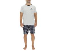 Pierre Cardin Underwear Pca/1/Enc/227 Juego de Pijama, Gris Jaspeado y Negro, M para Hombre