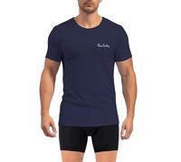pierre cardin underwear Pca/1/Tr/Sig Camiseta, Azul Marino, XL para Hombre