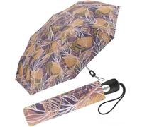 Pierre Gardin Easymatic - Paraguas plegable con apertura automática, morado, 101 cm, Moderno