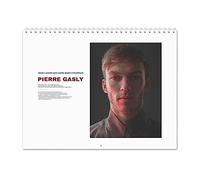 Pierre Gasly - Come Back Stronger - Calendario de pared 2026