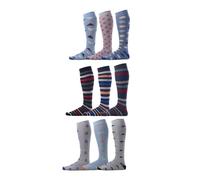 Pierre Henry Socks Over The Calf Dress Socks Calcetín, Happy Hour, 46-52 (Pack de 9) para Hombre