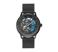 Pierre Lannier - Reloj automático Paddock - Automatic Movimiento del Reloj - Grosor de la Caja: 12.3 mm - Ancho de la Caja: 43 mm - Acero Inoxidable - Noir - 5 ATM