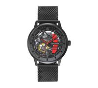 Pierre Lannier - Reloj automático Paddock - Automatic Movimiento del Reloj - Grosor de la Caja: 12.3 mm - Ancho de la Caja: 43 mm - Acero Inoxidable - Noir - 5 ATM