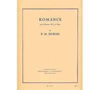 Pierre-Max Dubois: Romance For Clarinet And Piano. Partituras para Clarinete, Acompañamiento de Piano