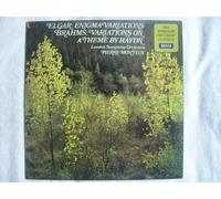 Pierre Monteux / London Symphony Orchestra - SPA 121 Elgar Enigma/Brahms Haydn Variations London Symphony Pierre Monteux LP