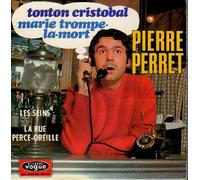 PIERRE PERRET - PIERRE PERRET/.TONTON CRISTOBAL./LP ORIGINAL VINYL 45 TOURS/VOGUE 4 TITRES