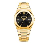 PIERRE RICHARDSON PR5428 Reloj de lujo para hombre, movimiento de cuarzo japonés, acero inoxidable, 41 mm, resistente al agua hasta 5 ATM, cristal de zafiro resistente a los arañazos, reloj de vestir