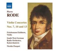 Pierre Rode Piere Rode: Violin Concertos Nos. 7, 10 and 1 (CD) (Importación USA)