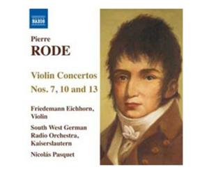 Pierre Rode Piere Rode: Violin Concertos Nos. 7, 10 and 1 (CD) (Importación USA)