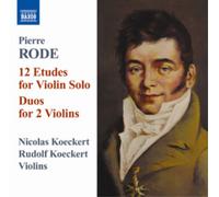 Pierre Rode Pierre Rode: 12 Etudes for Violin Solo/Duos f (CD) (Importación USA)