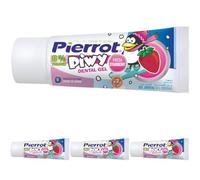 PIERROT Pasta/Gel dental Infantil 200mm Infantil Piwy Sabor Fresa 30Ml (Paquete de 4)