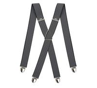 PIERROT - Tirantes para Hombre - Clips Extra Fuerte - Garantía de por vida - Tirantes para Pantalones - Una Talla Para Todos