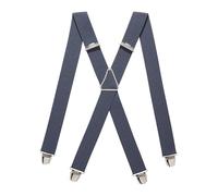 PIERROT Tirantes para Hombre - Clips Extra Fuerte - Sólidos y Artesanales para Hombres Garantía de por vida - Tirantes para Pantalones - Una Talla Para Todos