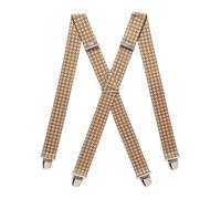 PIERROT Tirantes para Hombre - Clips Extra Fuerte - Sólidos y Artesanales para Hombres Garantía de por vida - Tirantes para Pantalones - Una Talla Para Todos